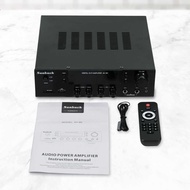 JKMLLCM Audio Amplifier Bluetooth EQ Karaoke FM Radio 200W - AV-80