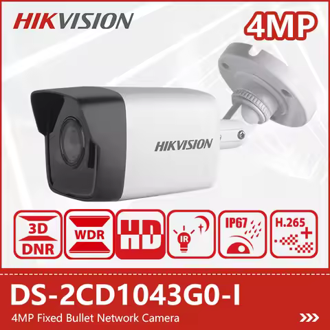 Hikvision 4MP Mini Bullet Camera Outdoor Motion Detection Security CCTV Night Vision 30m Smart H.265