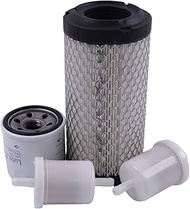 LSSOCH New Air,Oil & Fuel Engine Maintenance Filter Kit Compatible with Kubota BX23S BX1880 BX2360 B