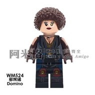 阿米格Amigo│WM524 多米諾 Domino 死侍2 Deadpool2 X特攻隊 積木 第三方人偶 非樂高但相容