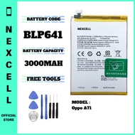 NEXCELL Bateri Serasi untuk Oppo A71 CPH1717 Battery Bateri BLP641 ( 3000mAh ) with Free Opening Too