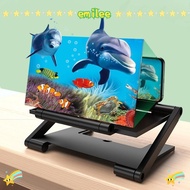 EMILEE Cell Phone Screen Amplifier, Multi functional Folding Mobile Phone Magnifying Glass, Enlarged
