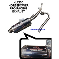 KLX150 HORSEPOWER PRO RACING EXHAUST KAWASAKI KLX150 EXHAUST HORSEPOWER EKZOS