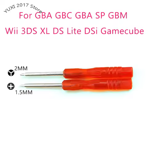 Cross Y-shaped Screwdriver Suitable For GBA GBC GBA SP GBM Wii 3DS XL DS Lite DSi Gamecube Repair To