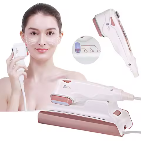 Hifu Focused Beauty Machine Mini Hifu Therapy Skin Tightening Facial Lifting Delicate Skin Whitening