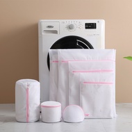 Washing Machines Durable Mesh Laundry Bags / Washing Bag With Zip Closure / Blouse, Hosiery, Stockin