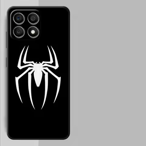 Marvel Spider-Man Logo Soft Shell Phone Case for Honor X6a X8c X9a X7b X6 X7c 8X X5b 70 X9b 90 Pro X