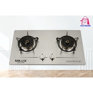 Milux Stainless Steel Premium Built-in Hob Gas Cooker Stove Dapur Gas MGH-S633M