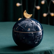 Pet Urn Nordic Light Luxury Sun Moon Stars Accompanied Modern Simple Cats Dogs Death Commemorative B