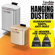 Luxbin™ Mini Dustbin 4L/8L Hanging Wall Mounted Dustbin Sink Room Desk Bathroom Trash Can