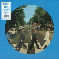 The Beatles Abbey Road Album 12" Picture Disc Limited Edition Vinyl LP Piring Hitam (New & Sealed)