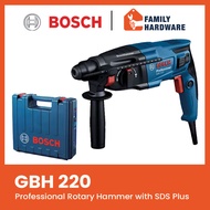 BOSCH GBH 220 Professional Rotary Hammer With SDS Plus Smaller & Lighter Drill GBH220