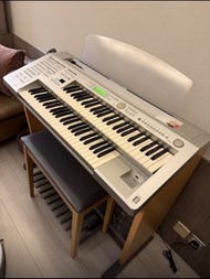 YAMAHA 電子琴 STAGEA ELB-01 /雅馬哈Yamaha Electone Stagea ELB-01 雙層電子管風琴 連原裝琴架、腳踏、琴凳 全套