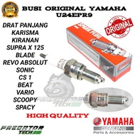 SPARK PLUG YAMAHA U24EPR9 MOTORCYCLE KARISMA KIRANA SUPRA X 125 BLADE REVO ABS SONIC Cs 1 BEAT VARIO