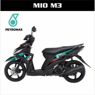 MIO M3 PETRONAS EDITION STRIPING STICKER YAMAHA MIO M3 STRIPING STICKER MIO M3 MOTORCYCLE VARIATION 