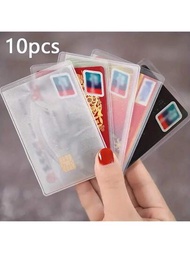 透明卡片套，適用於身份證、信用卡、護照等