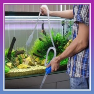 Happy Pet [LazChoice]1.8 Meter Aquarium Fish Tank Vacuum Gravel Water Filter Cleaner Siphon Pump Manual Water Changer Pump