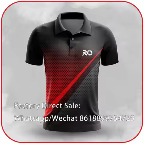 UPF 50+ T Shirts Men Coach Gear Golf Para Polo Aero Hombre Manga Corta Fishing Tops Badminton Breath