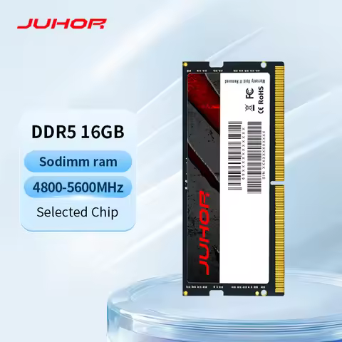 JUHOR Notebook Ram DDR5 16GB 4800MHz 5600MHz Laptop Memory ram