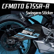Motorcycle Frosted Swingarm Sticker Protection Decals Waterproof Accessories For CF Moto 675 sr-r 67