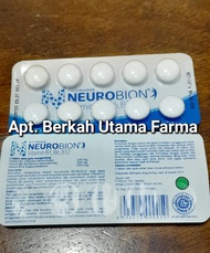 Neurobion Strip isi 10 Tablet - Neurobion putih