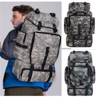 Ready stock 90L travel Hiking Backpack Bag  BEG a2