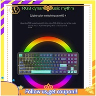 【W】Aula F87pro 87Key Mechanical Keyboard Hot-Swap Wireless Keyboard  3-Mode PBT Computer Gaming Keyb