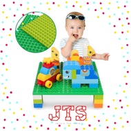 JTS Base Board Dual Surface PX702 ( compatible DUPLO-sized bricks ) 16X16 DIY Building Block Base Plate Toy