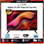 BIBO SHOP - DIGITAL TV LED TELEVISI 24 inch HD Support USB HDMI Bisa buat Monitor CCTV,PC DLL