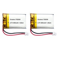 Octelect 3.7v Lithium ion Battery 400mah 702030