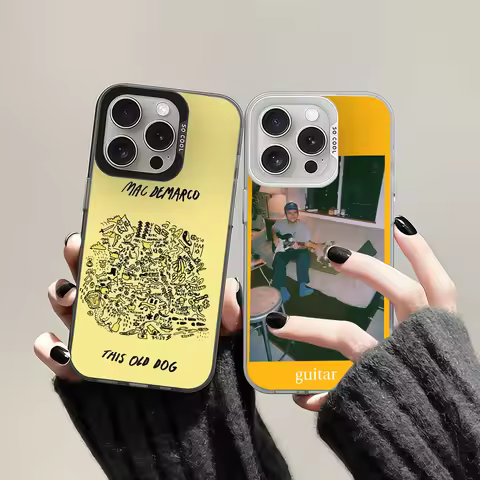 Pop Rock Singer M-mac D-demarco Phone Case For IPhone 12 11 13 14 15 16 17Max Pro Plus Mini Protecti