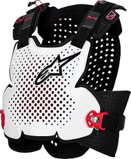 Alpinestars A-4 Plasma Roost Guard - Black/Red/White - XL/2XL