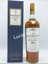 Macallan 1992-2004 Single Malt Whisky - Elegancia 1000ml / Fino and Oloroso Sherry Casks  麥卡倫 1992年威士忌