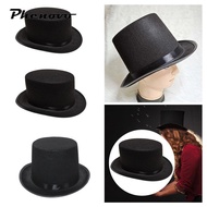 phenovo Felt Top Hat Funky Fedoras Dress up Party Hats Magician Top Hat for Masquerade Festival Them