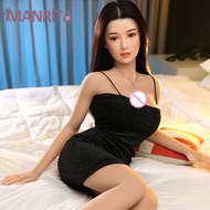 MANRITA Male Sex Toy Realistic Female Size Big Ass Anal Dual Channel 3D Sex Doll