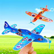 เครื่องบินโมเดล DIY เครื่องบินโฟม ประกอบง่าย โยนมือ ร่อนได้ แฮนด์เมด ของเล่นเสริมการเรียนรู้เด็ก พร้อมจัดส่ง