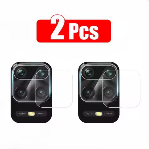 2Pcs Radmi Note 9 Pro Max Camera Len Protective Glass On For Xiaomi Redmi 9C 9A Not 10 S 9S 10S 10X 