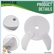 KA Air Intake Filters, Cotton Replacement Tumble Dryer Exhaust Filters, Durable White Accessories Round Exhaust Filters Dryer Parts