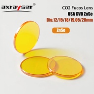 Laser Co2 Lens ZnSe Focus USA CVD Dia12/15/18/20mm FL38.1/50.8/63.5/76.2/101.6mm for Laser Machine C
