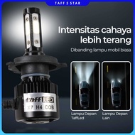 TaffLED X7 Car Headlights LED COB Headlight H4 Cool White 2 PCS - 75818-4CN