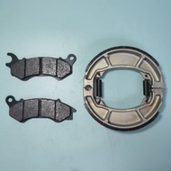 HONDA PCX 150 - Front Disc Brake Pad (2012-2017 / 2018 New) / Rear Brake Shoe