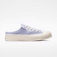 Converse รองเท้าผ้าใบผู้หญิง Chuck 70 Mule Crafted Canvas Slip Purple | Serene Sapphire/Egret/Egret 
