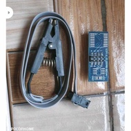 Test Clip Sop8 Soic8 CH341 Eeprom flash Bios Ch341A 24 25 USB programmer Flash clamp tool