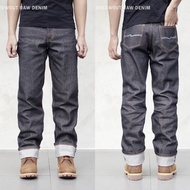 Selvedge Jeans Trousers Raw Denim Jeans Trousers - Breewout