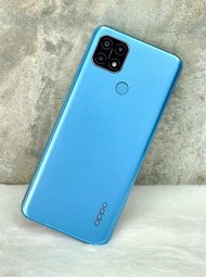 ออป โป้A15 จอ6.52 แรม3 รอม 32   แอนดอย10สแกนนิ้วได้ พร้อมใช้งาน ฟรีชุดชาร์จ มื อสอ ง