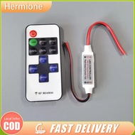 Wireless Controller Dimmer 12V RF Mini LED 12V RF Light Dimmer Dynamic Mode Adjust Controller Dimmer