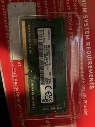 Samsung 4gb laptop memory ddr4 3200 手提電腦RAM|記憶體|SODIMM|4G