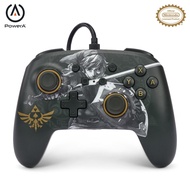 PowerA Enhanced Wired Controller for Nintendo Switch, Nintendo Switch OLED - Battle Ready Link (Officially Licensed)