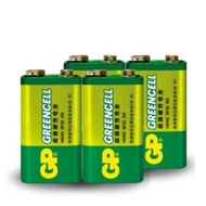 Baterai Kotak GP KOTAK 9V Battery GP 9V GreenCell / Green Cell 1604G-S1 6F22