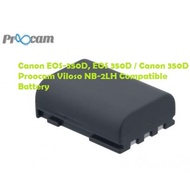Canon EOS-350D, EOS 350D / Canon 350D Proocam Viloso NB-2LH Compatible Battery